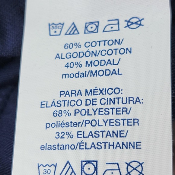 Polo Ralph Lauren Mens Navy Blue Cotton Modal Soft Sleep Shorts P053RL S New - Picture 8 of 9